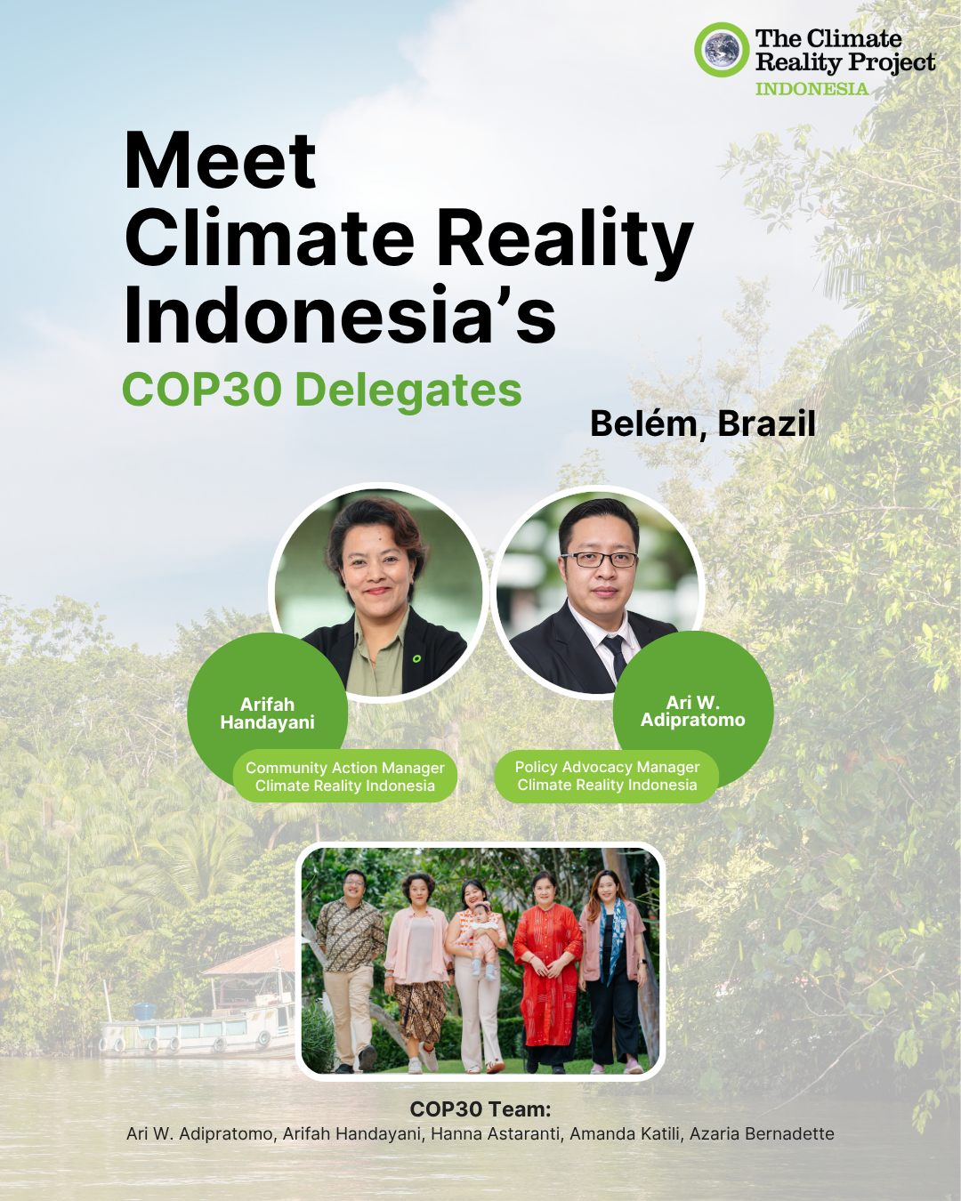 Climate Reality Indonesia in COP30 Belém, Brazil